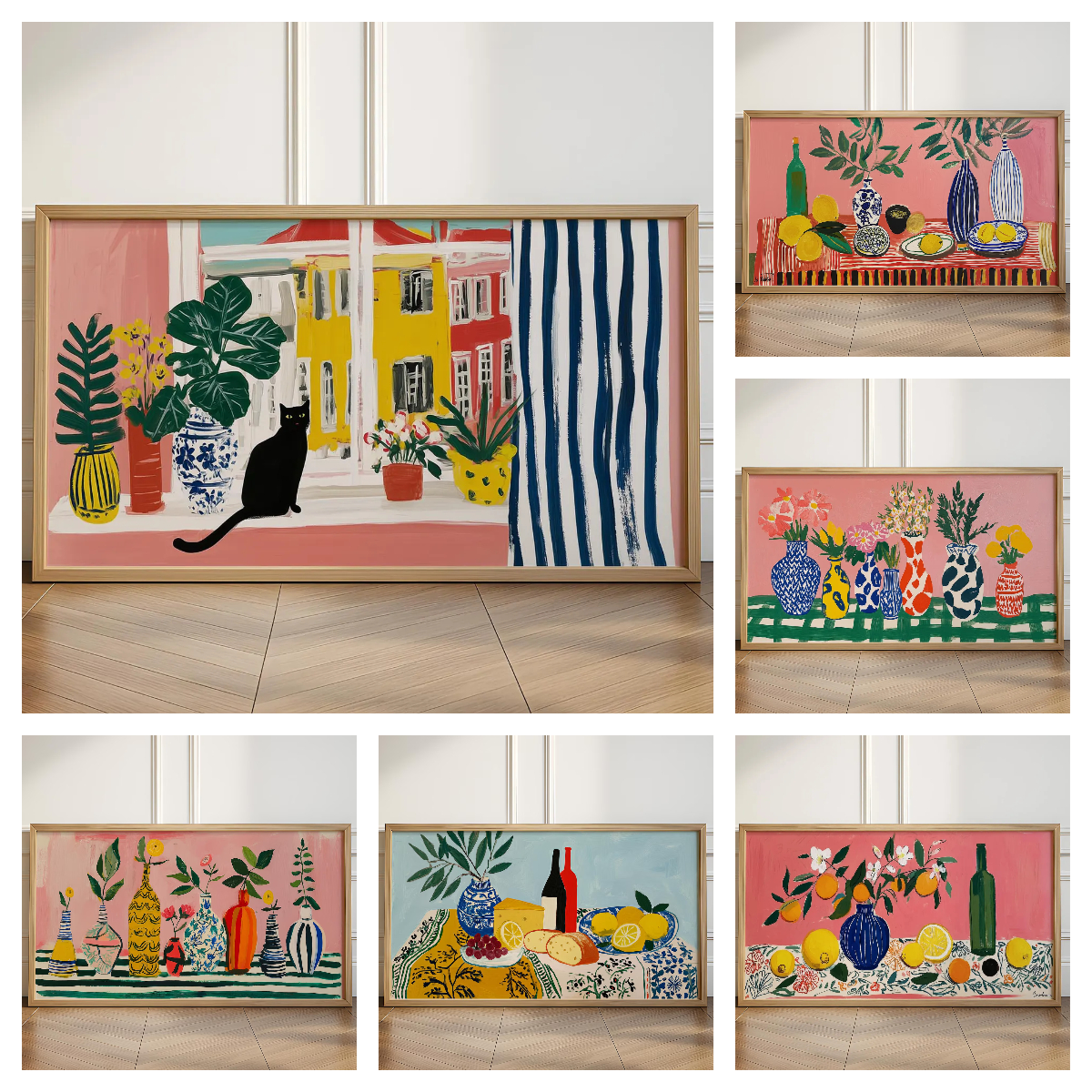 Matisse Series Abstract Black  - Home Decor Youtube recension och pris
