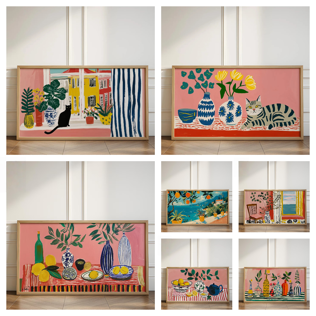 Matisse Series Abstract Black  - Home Decor Youtube recension och pris