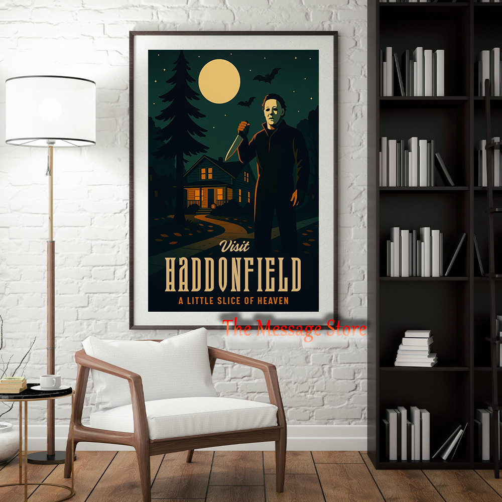 Halloween Horror Vintage Trave - Home Decor Location recension och pris