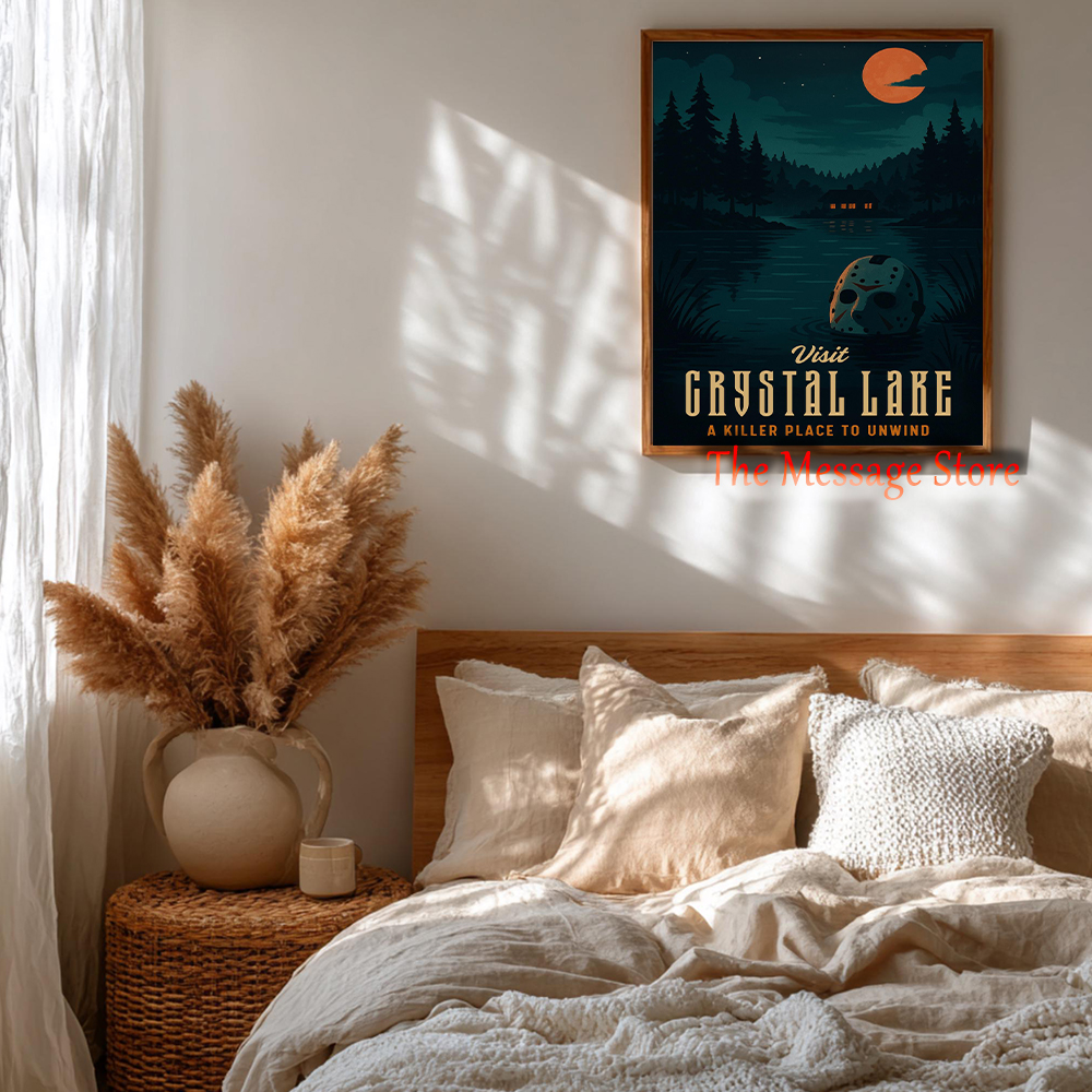 Halloween Horror Vintage Trave - Home Decor Location recension och pris