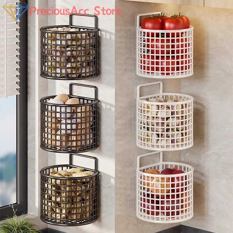 1/2/3 Grid Wall Mounted Kitche - Woven Wall Basket recension och pris