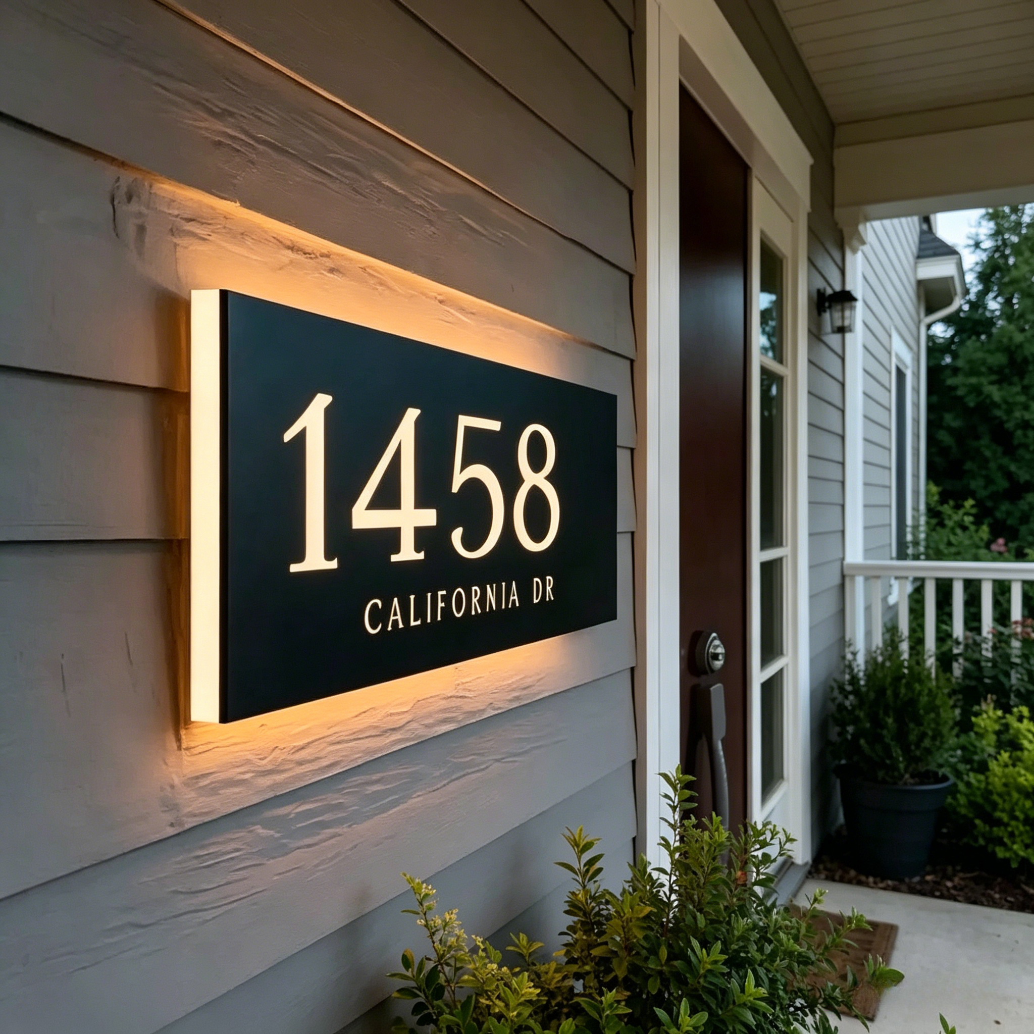 Custom Carved Hollow Out LED A - Home Decor Nearby recension och pris