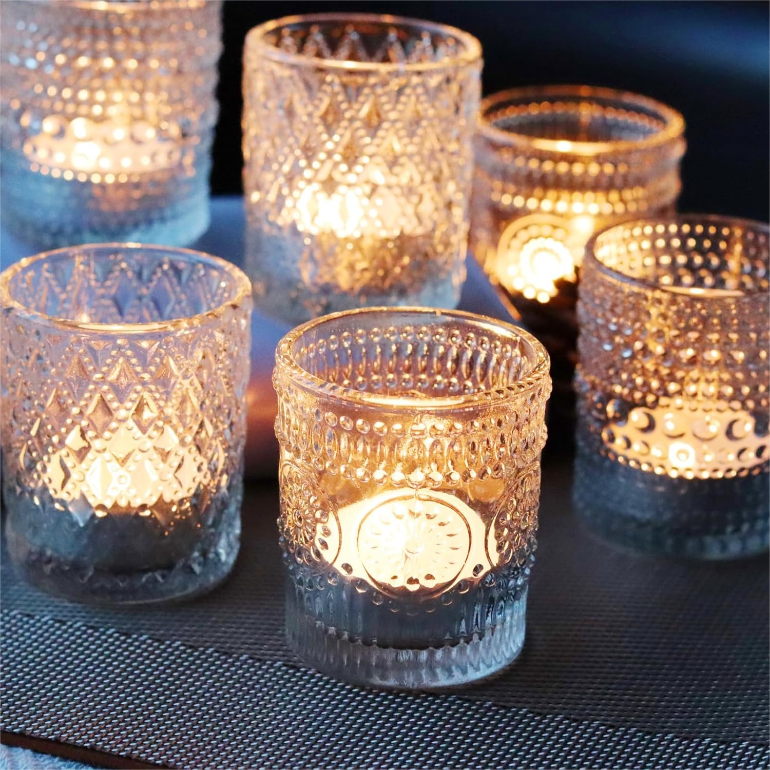 Clear Glass Votive Candle Hold - Home Decor Free Images recension och pris