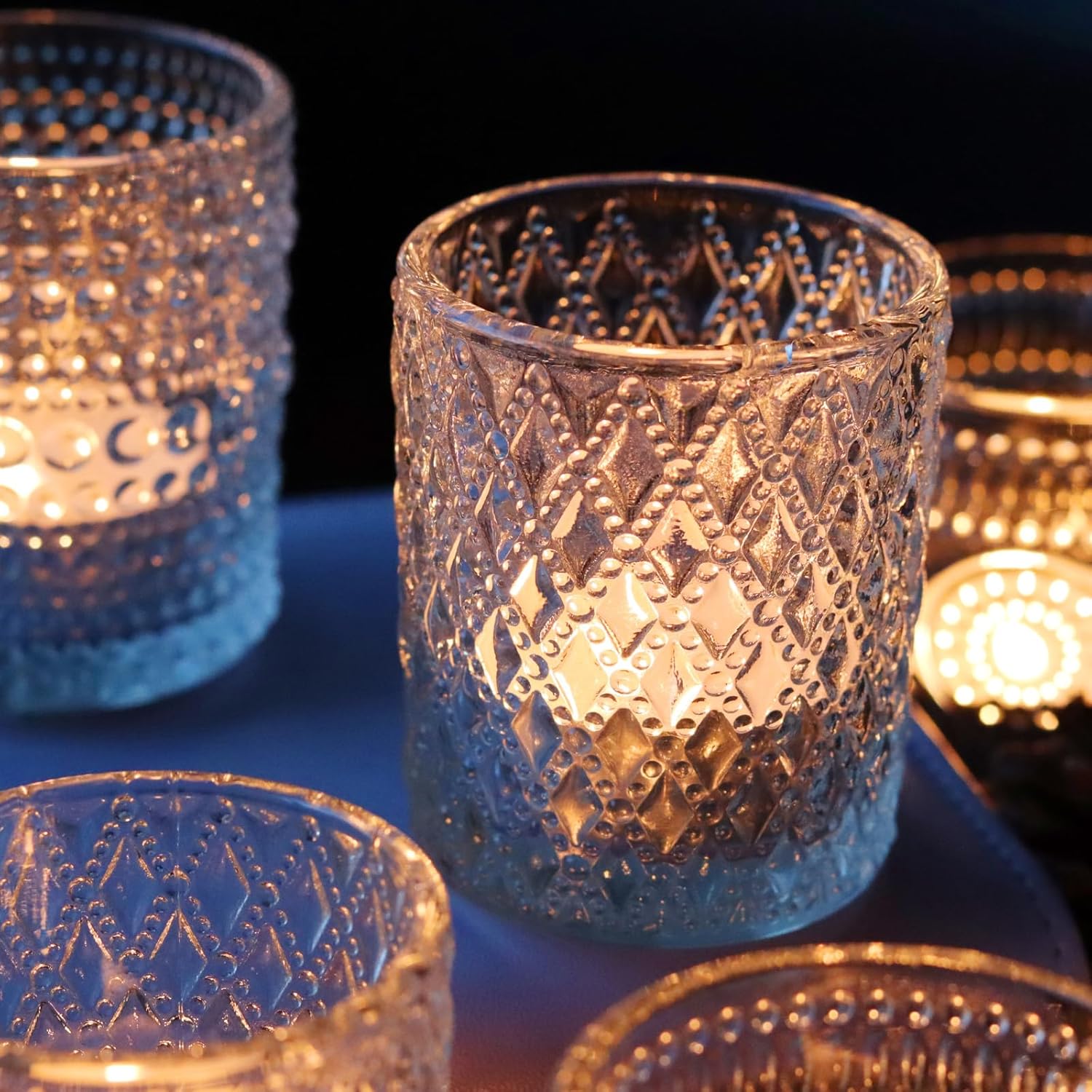 Clear Glass Votive Candle Hold - Home Decor Free Images recension och pris