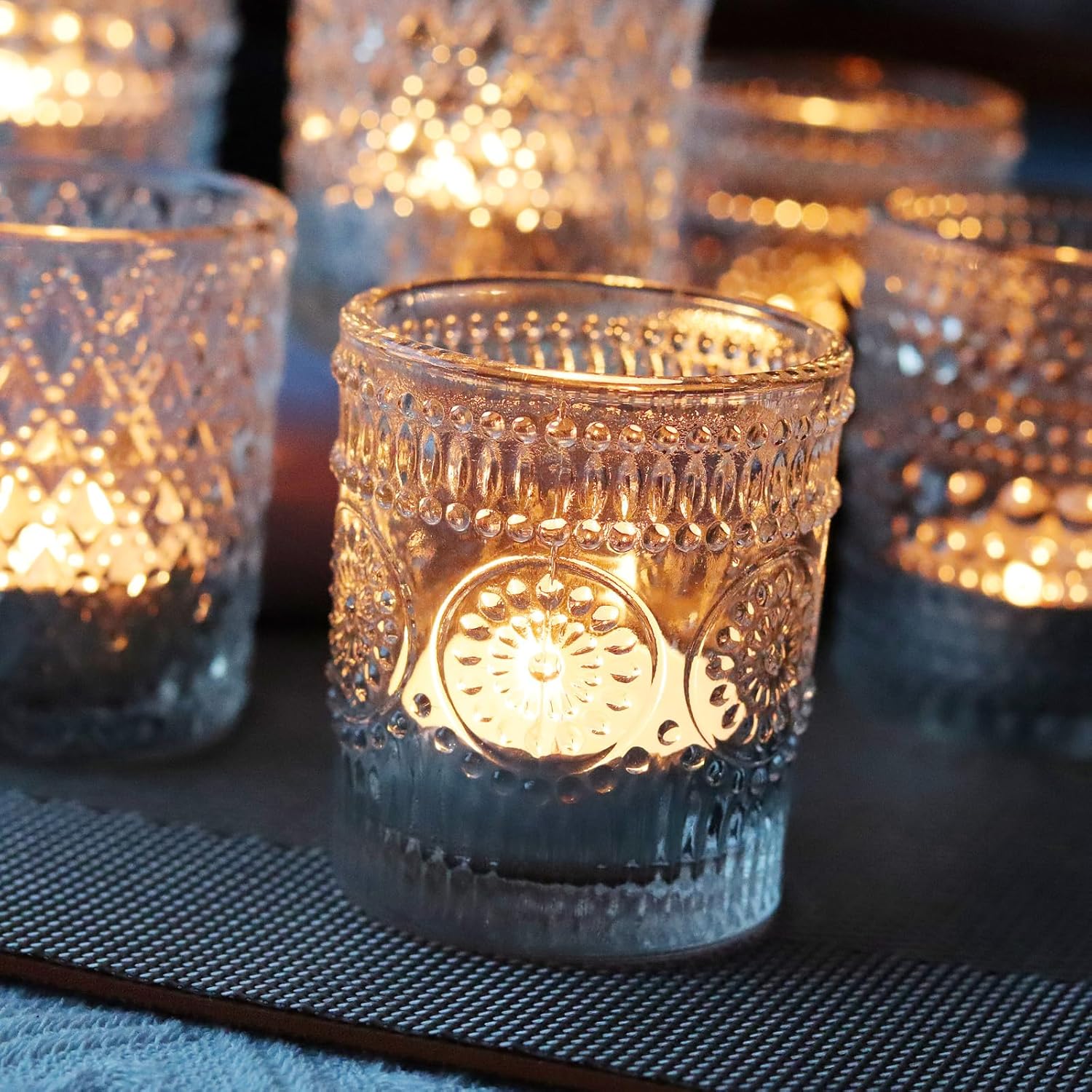 Clear Glass Votive Candle Hold - Home Decor Free Images recension och pris