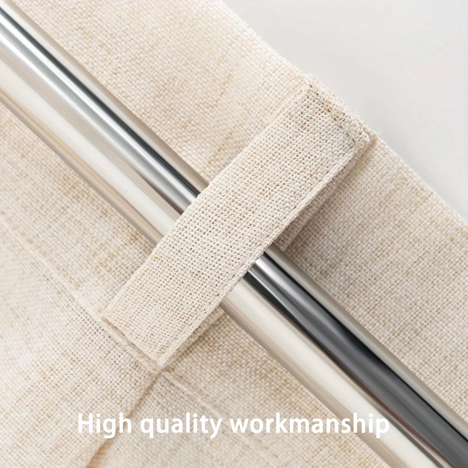 1/2pcs Pinch Pleat Textured Se - Blackout Curtains recension och pris